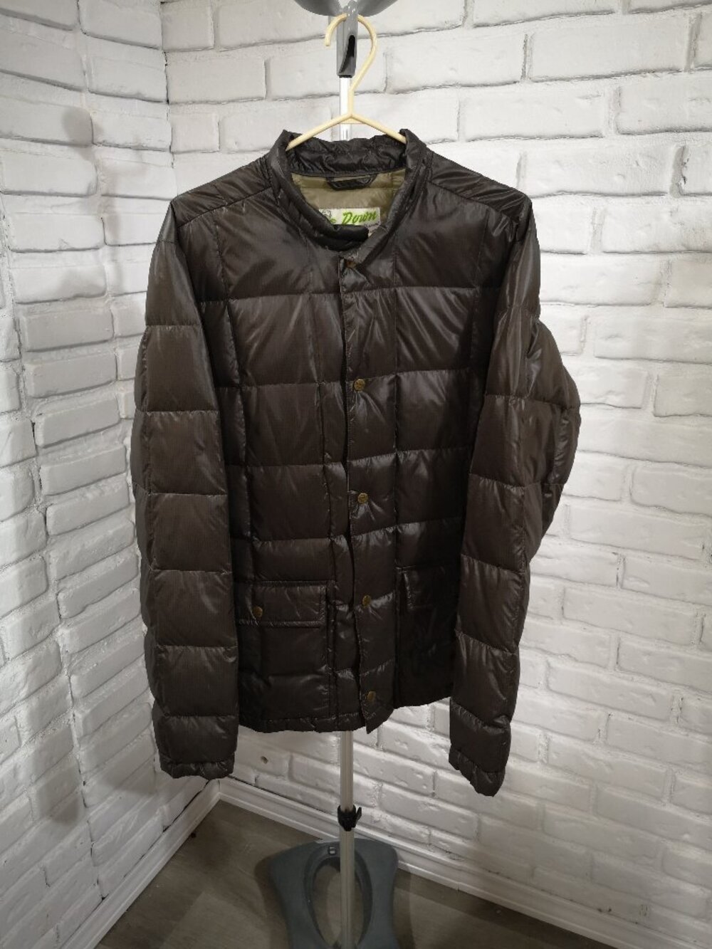 Eddie Bauer Down Men's Size Medium Black Lightweight EB550 Fill Power Jacket